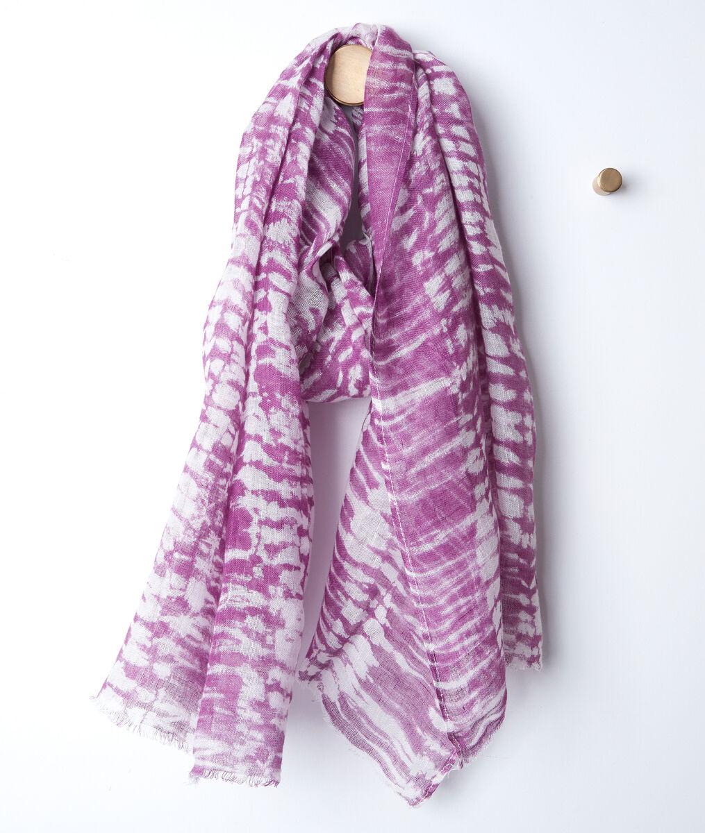 Foulard en lin tie and dye Brad | 1-2-3 Foulard en lin tie and dye Brad PhotoZ | 1-2-3