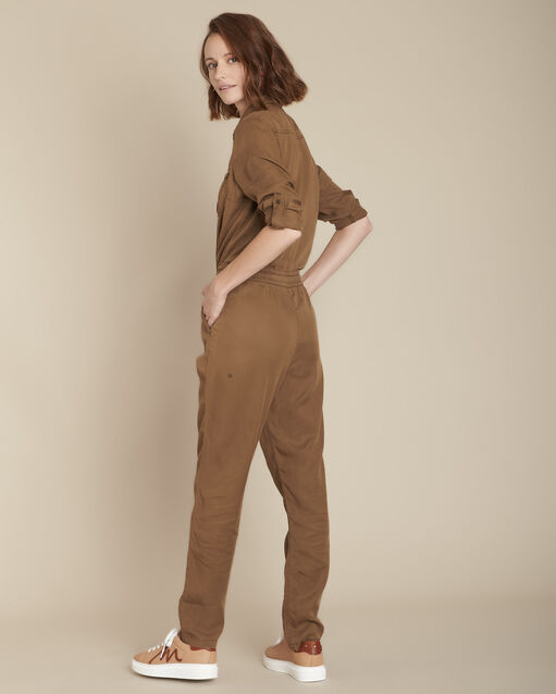 Combinaison terracotta en tencel ® irina toffee.