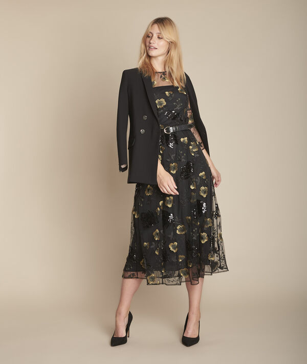 Robe longue brodée Royale | 1-2-3 Robe longue brodée Royale PhotoZ | 1-2-3