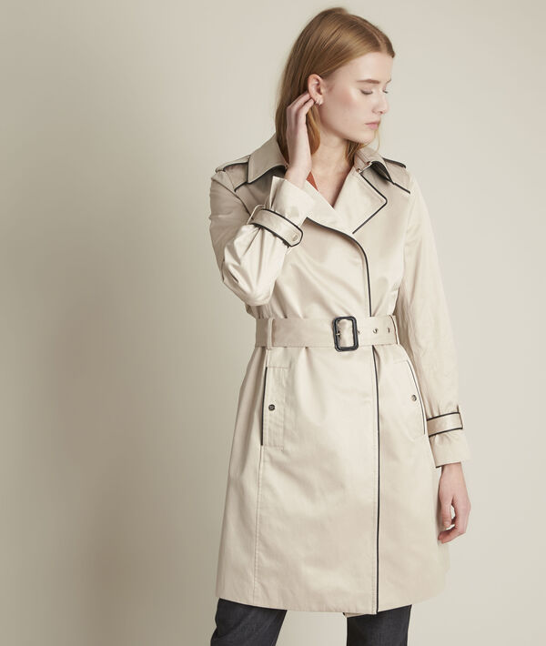 Trench beige gansé Frida | 1-2-3 Trench beige gansé Frida PhotoZ | 1-2-3