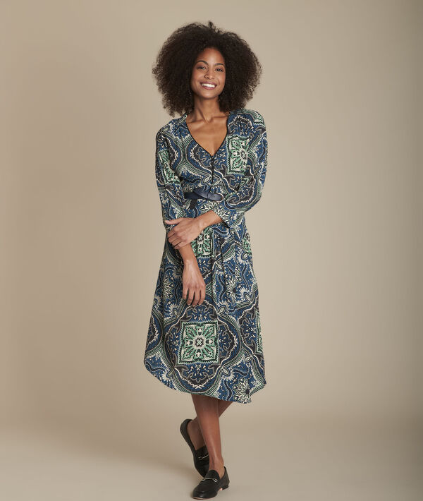 Robe imprimé cachemire Ida | 1-2-3 Robe imprimé cachemire Ida PhotoZ | 1-2-3