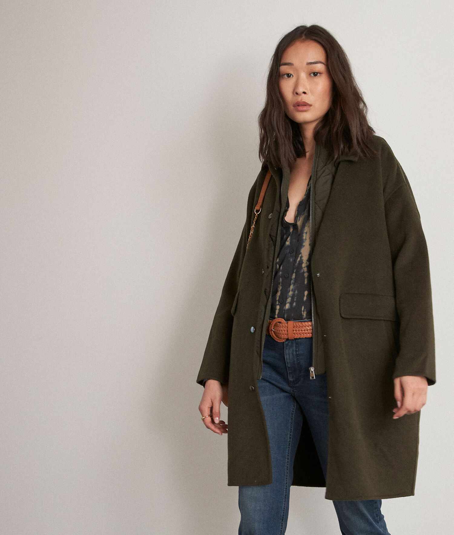 Manteau en laine raphael