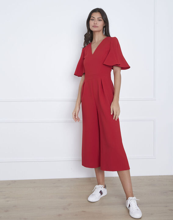 Combinaison rouge cropped Havana | 1-2-3 Combinaison rouge cropped Havana PhotoZ | 1-2-3