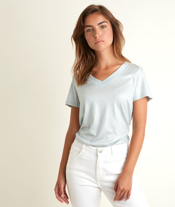 Tee-shirt brillant lavande Ronie | 1-2-3 Tee-shirt brillant lavande Ronie PhotoZ | 1-2-3