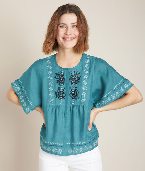 Blouse brodée Ebira | 1-2-3 Blouse brodée Ebira PhotoZ | 1-2-3