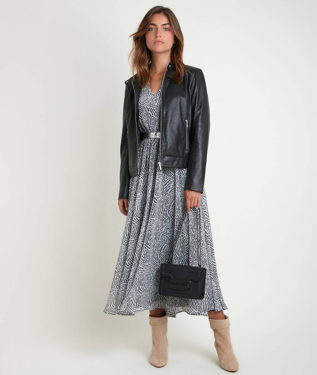 Lange jurk met print Nancy | 1-2-3 Lange jurk met print Nancy PhotoZ | 1-2-3