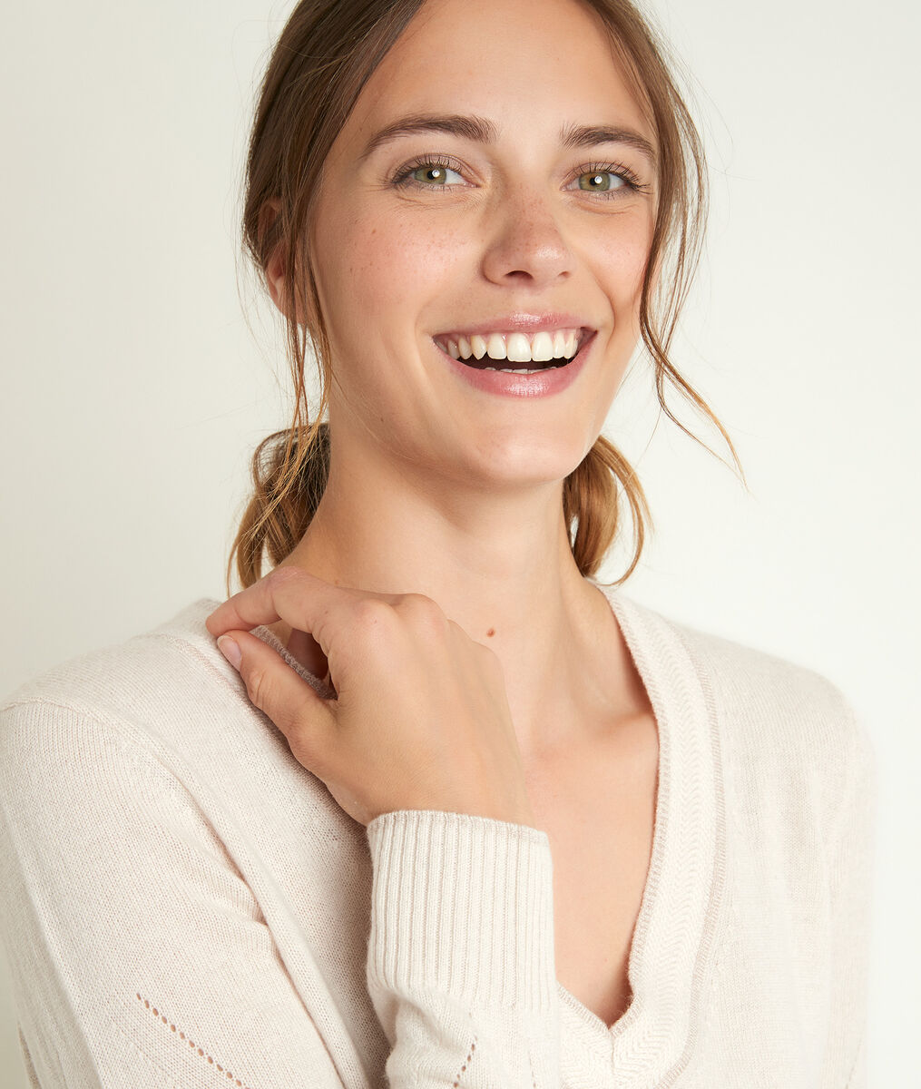 Pull en laine et cachemire buvard Rozane | 1-2-3 Pull en laine et cachemire buvard Rozane PhotoZ | 1-2-3