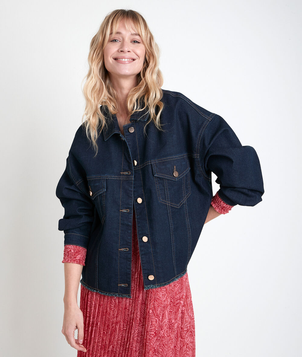 Surchemise en denim pacha rinse.