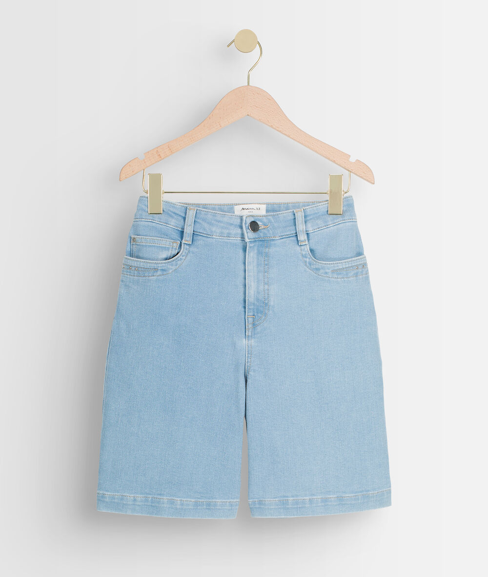 Short en denim pure bleached carla pure bleached.