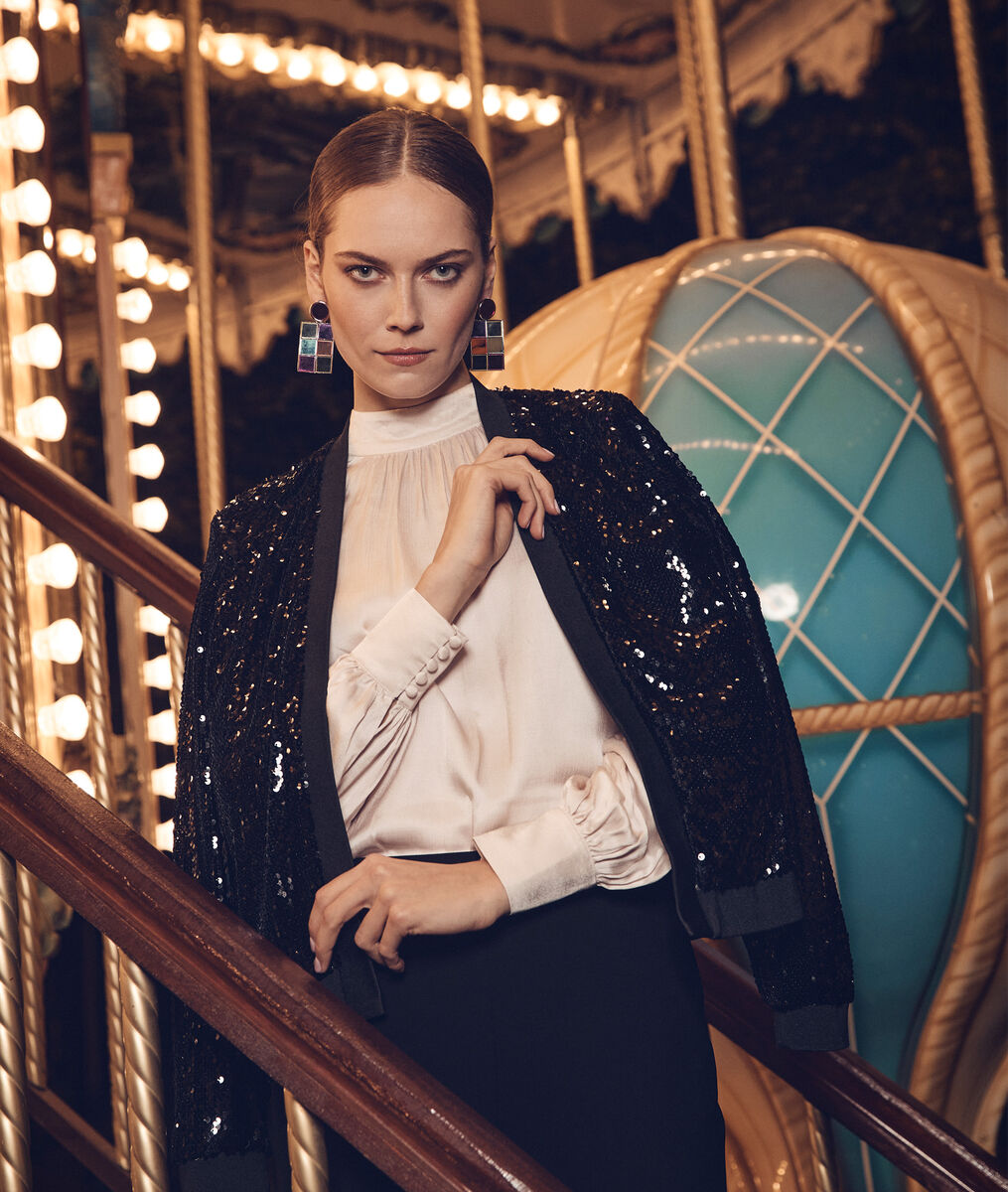 Veste à paillettes Tessa | 1-2-3 Veste à paillettes Tessa PhotoZ | 1-2-3
