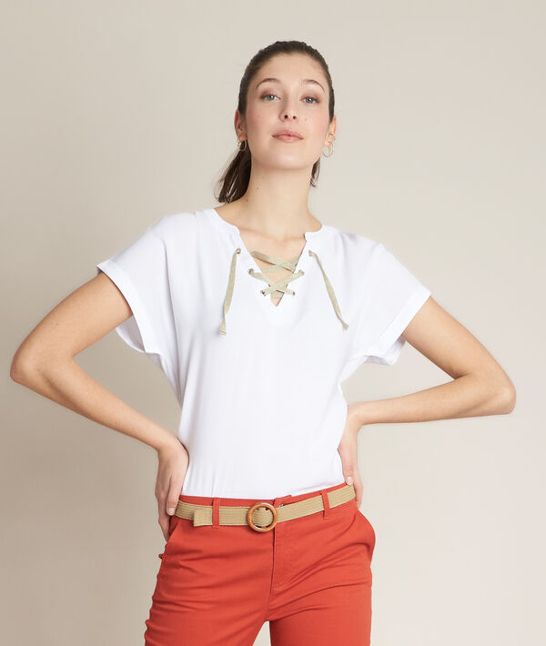 Tee-shirt blanc Reeme | 1-2-3 Tee-shirt blanc Reeme PhotoZ | 1-2-3