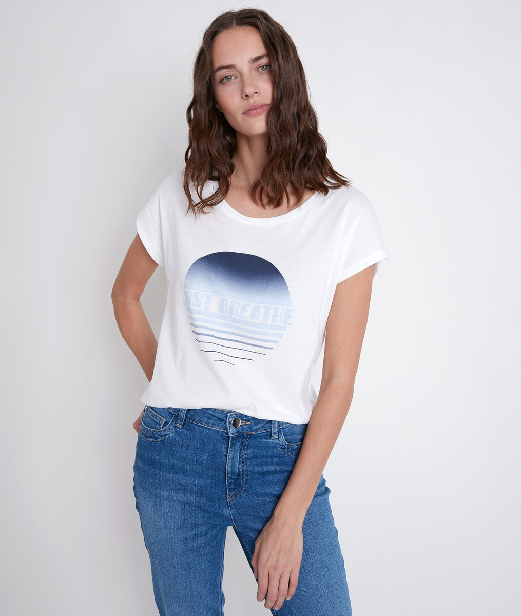 Tee-shirt en coton biologique sérigraphié Innocent | 1-2-3 Tee-shirt en coton biologique sérigraphié Innocent PhotoZ | 1-2-3