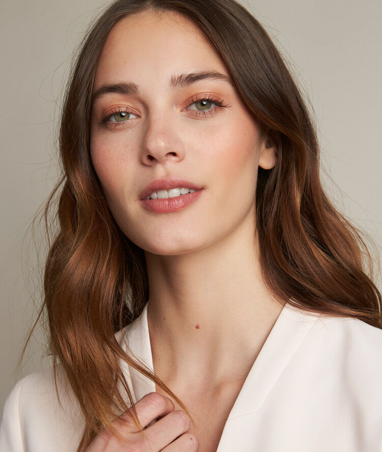 Veste en microfibre nude clara nude.