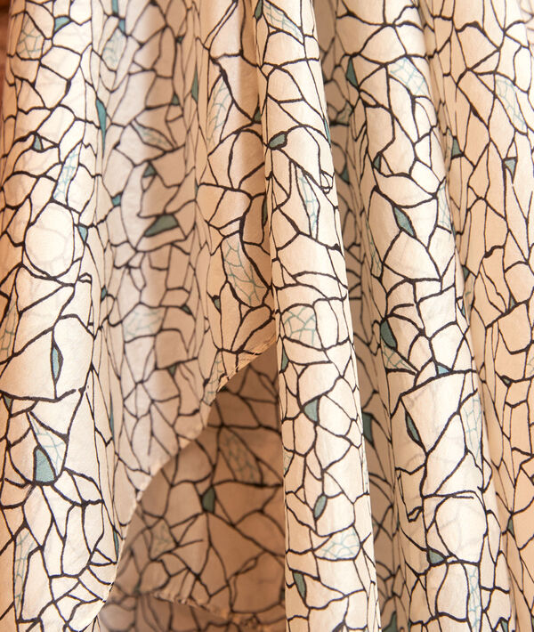 Foulard en soie imprimé Helene | 1-2-3 Foulard en soie imprimé Helene PhotoZ | 1-2-3