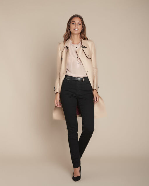 Blouse à pois en soie Marina (2) - Maison 123