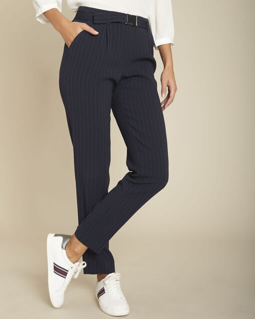 Pantalon cigarette rayé Erwan (1) - Maison 123