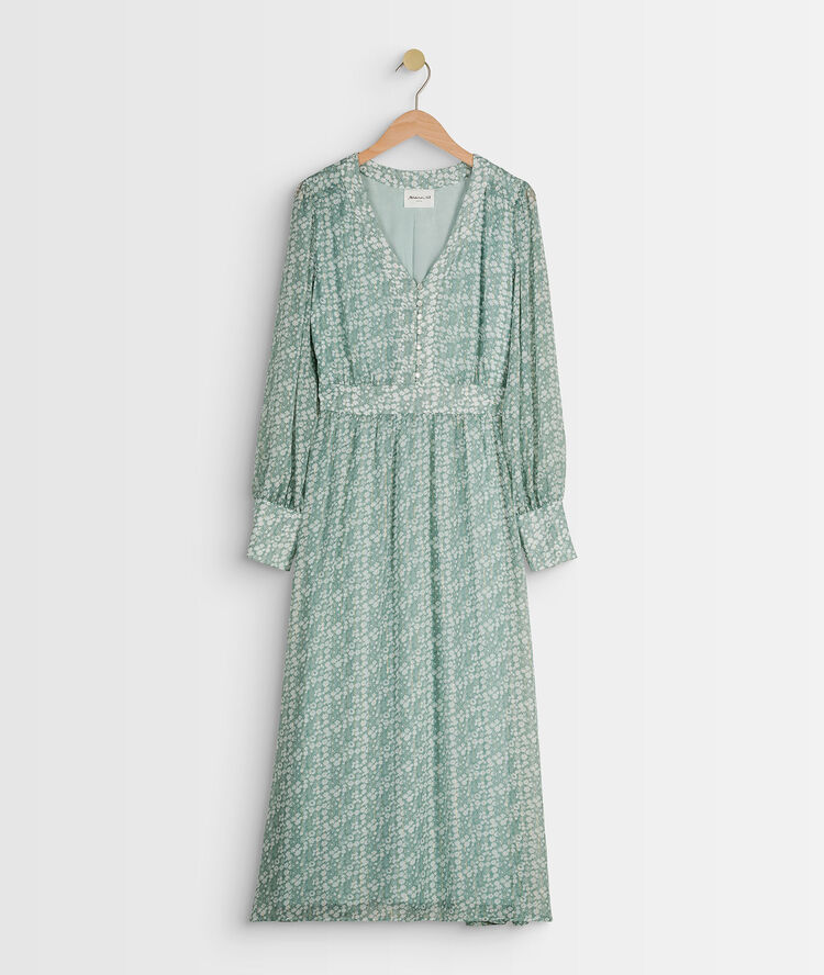 Robe longue imprimée nety.