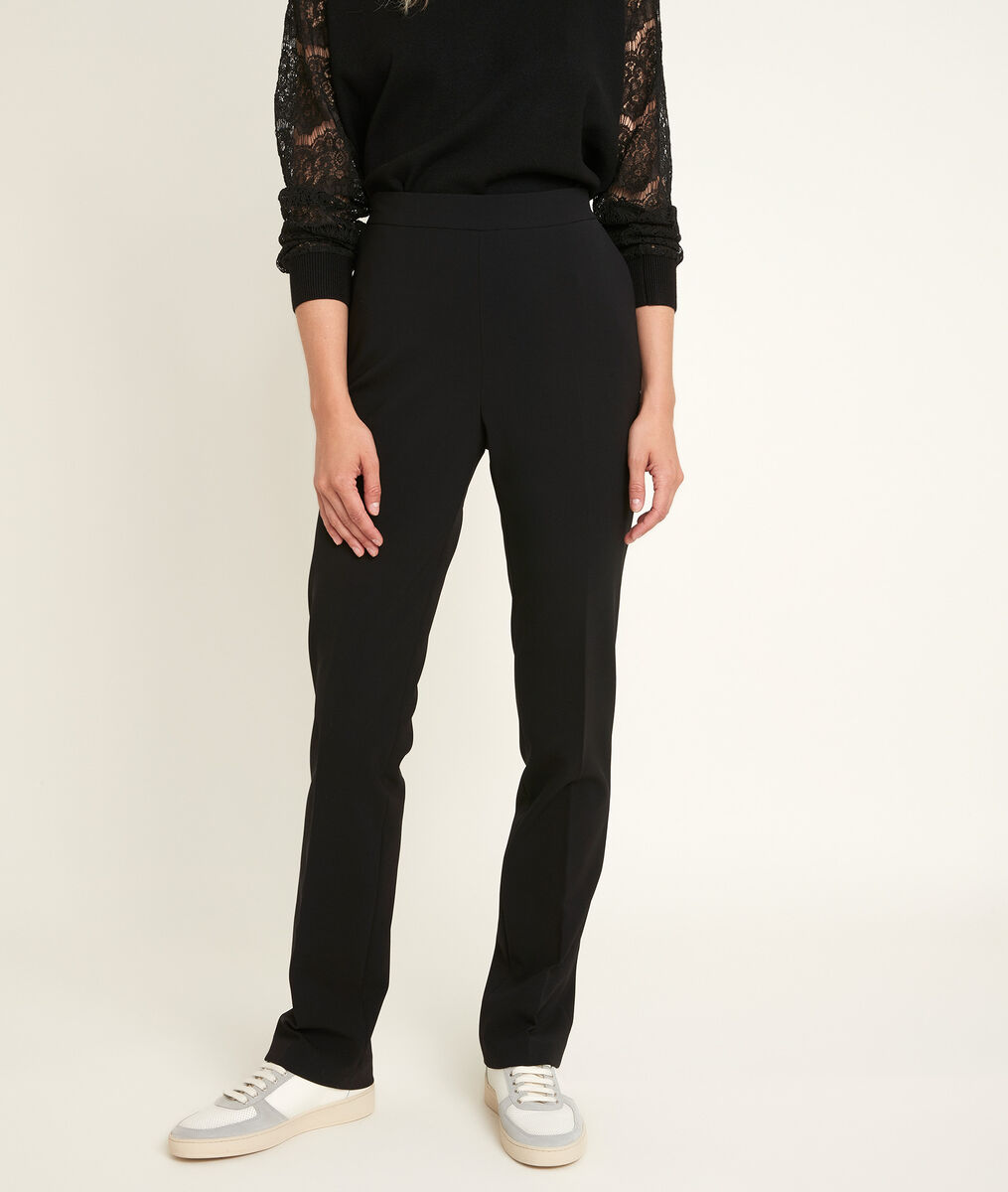 Pantalon droit en microfibre Melie | 1-2-3 Pantalon droit en microfibre Melie PhotoZ | 1-2-3