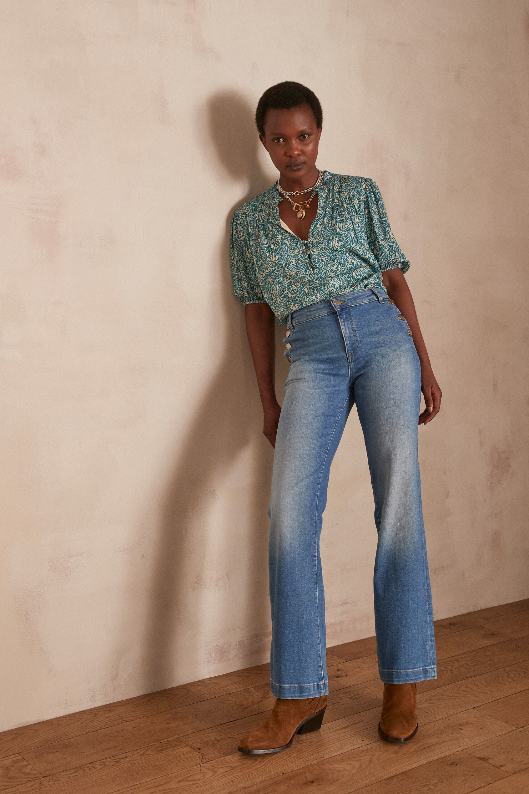 Jean flare ninon