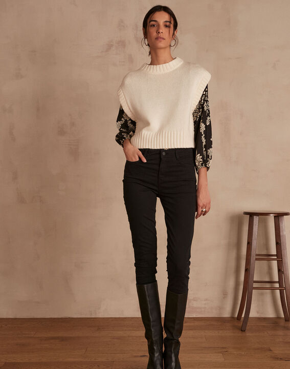 L'Iconique slim jean 7/8e noir Sultan | 1-2-3 L'Iconique slim jean 7/8e noir Sultan PhotoZ | 1-2-3