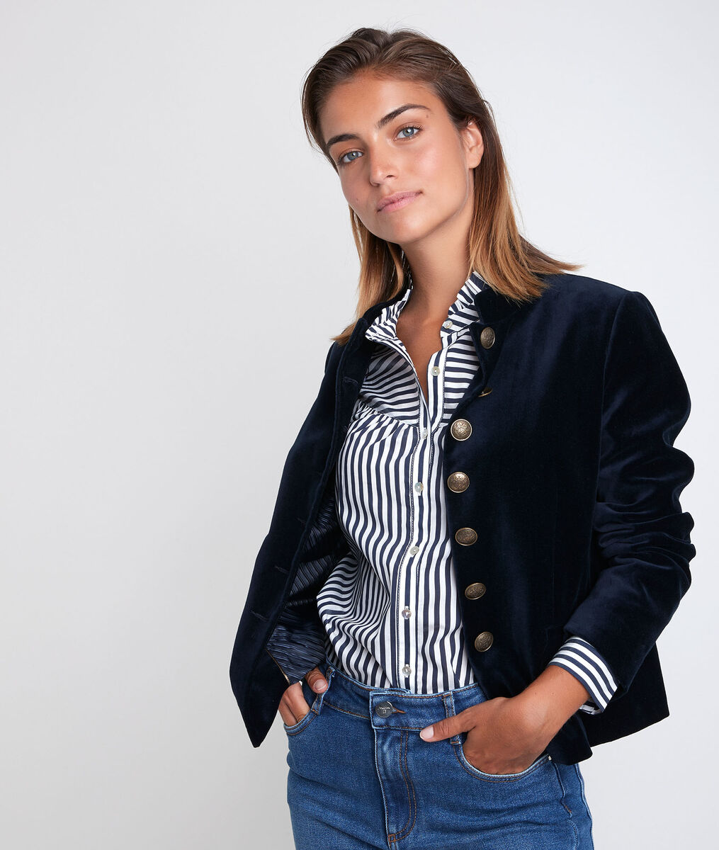 Blouse rayée Jupei | 1-2-3 Blouse rayée Jupei PhotoZ | 1-2-3
