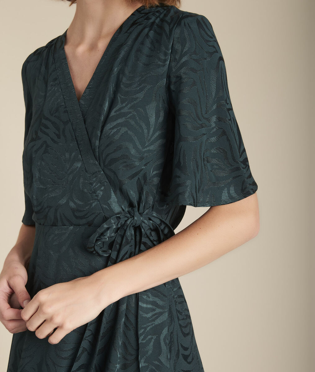 Robe jacquard cyprès fluide Roda | 1-2-3 Robe jacquard cyprès fluide Roda PhotoZ | 1-2-3