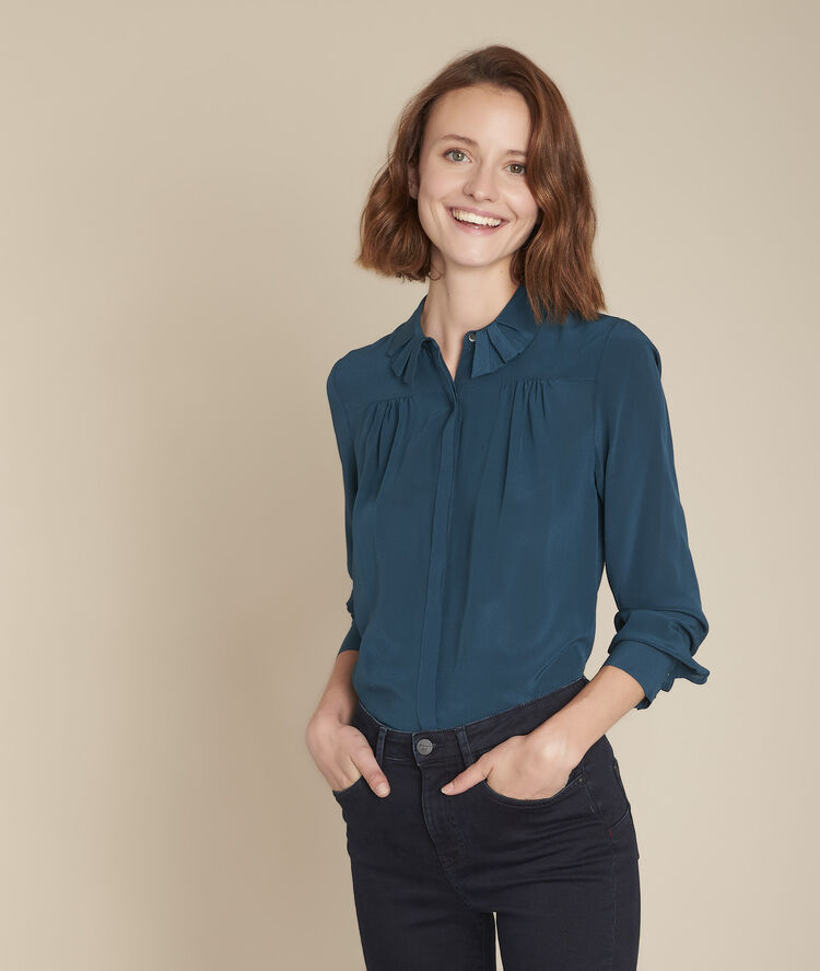 Blouse cyprès en soie maria cypres.