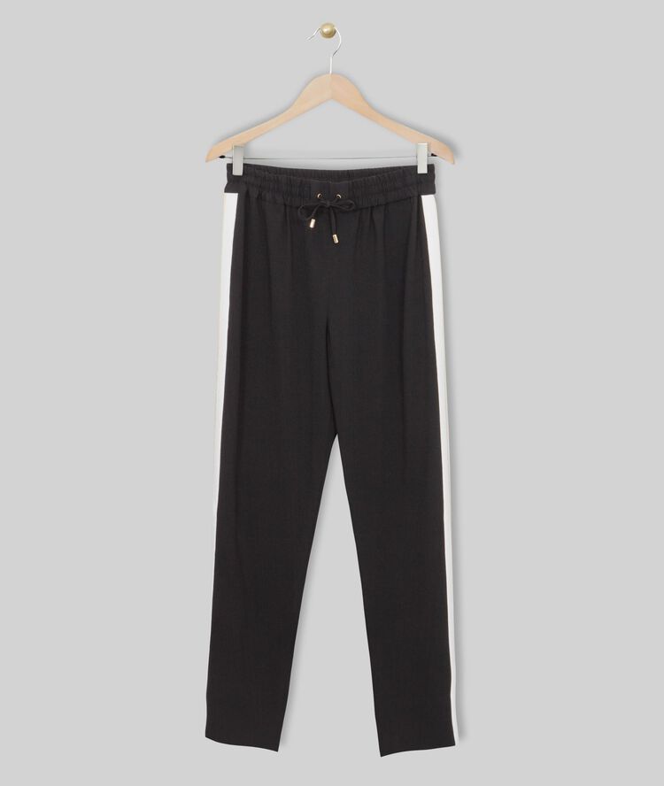 Pantalon droit jogging eder noir.