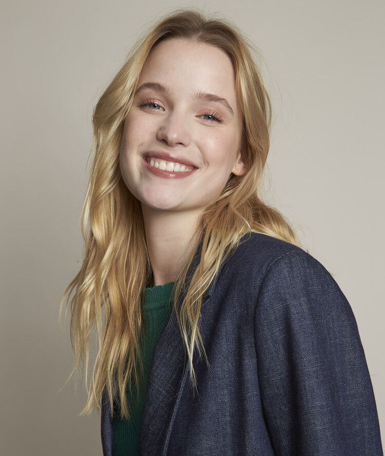 Veste en denim florine rinse.