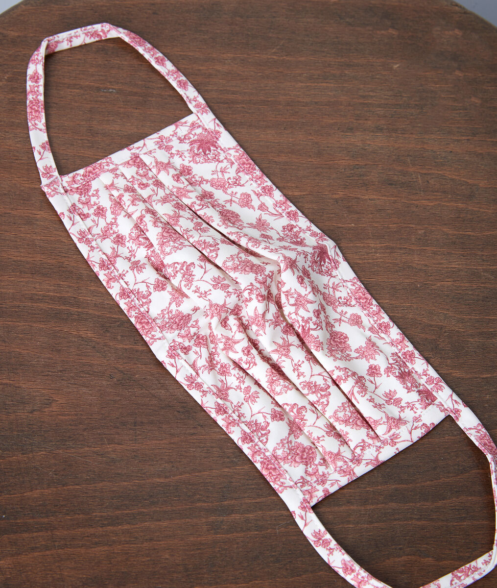 Masque barrière imprimé toile de Jouy | 1-2-3 Masque barrière imprimé toile de Jouy PhotoZ | 1-2-3