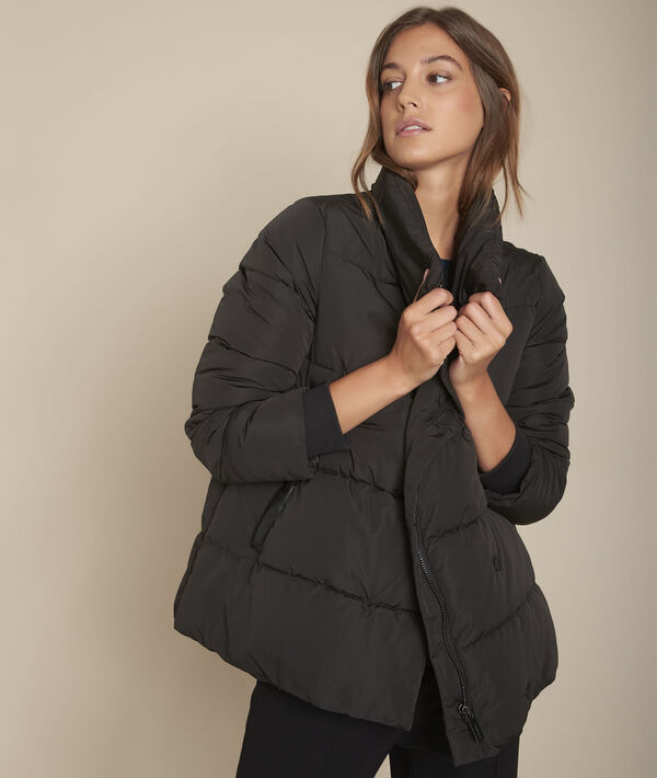 Doudoune courte noire Laure | 1-2-3 Doudoune courte noire Laure PhotoZ | 1-2-3
