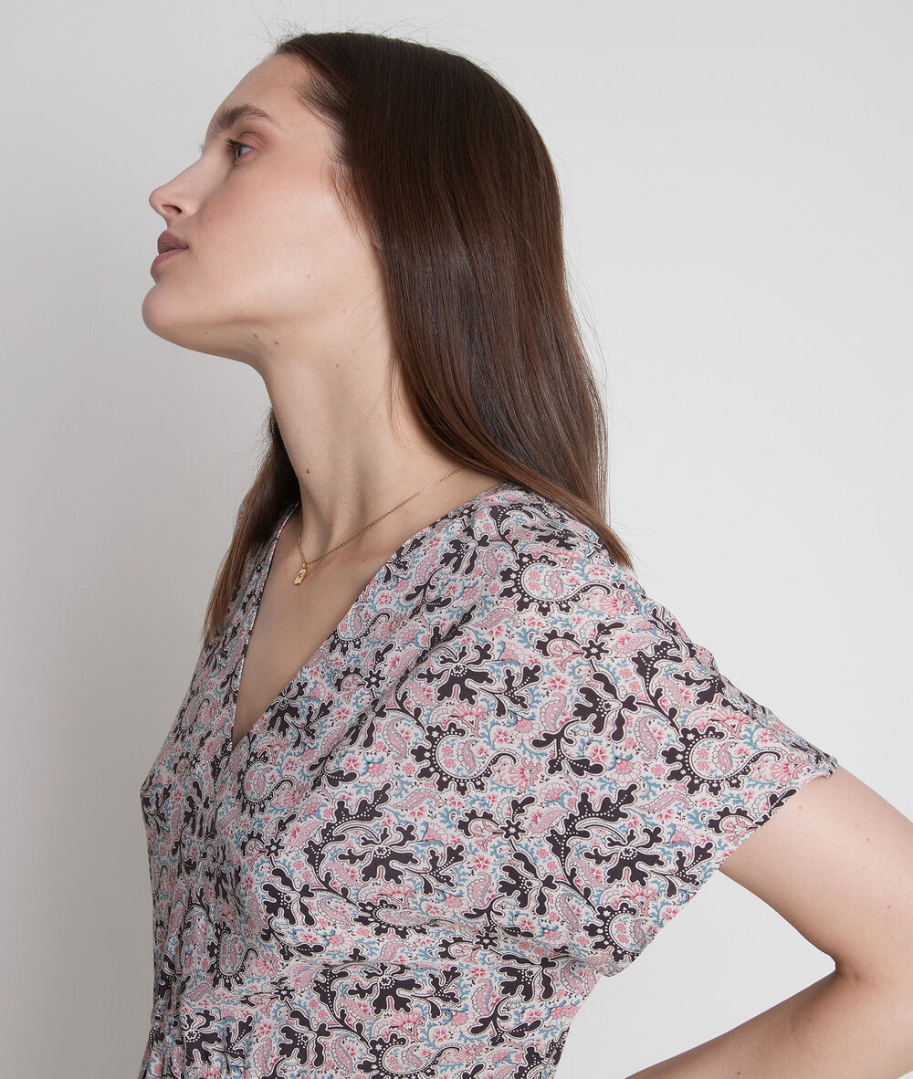 Robe dansante imprimée blush latimi blush.