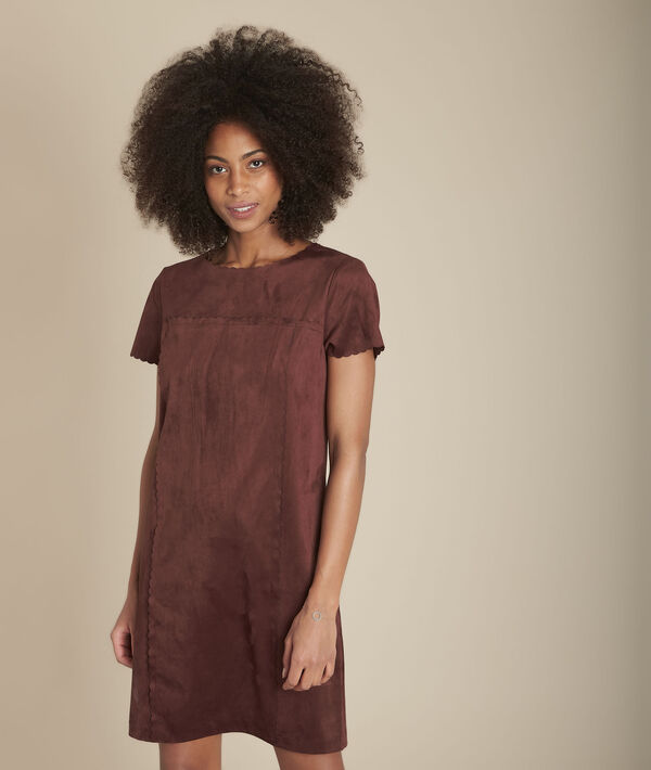 Robe courte en suédine India | 1-2-3 Robe courte en suédine India PhotoZ | 1-2-3
