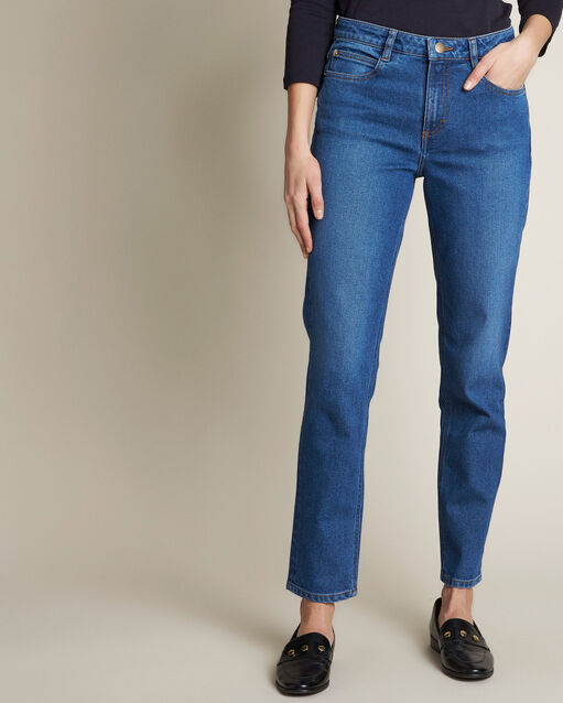 Der Komfort-Fit Boyfriend in Stone-Used-Optik Sacha (1) - Maison 123