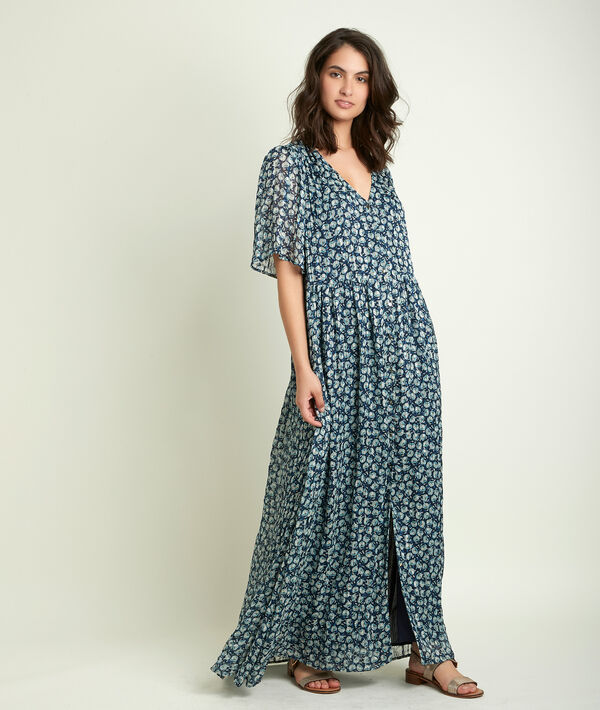 Robe Longue Imprimee Cheminie Femme Maison 123