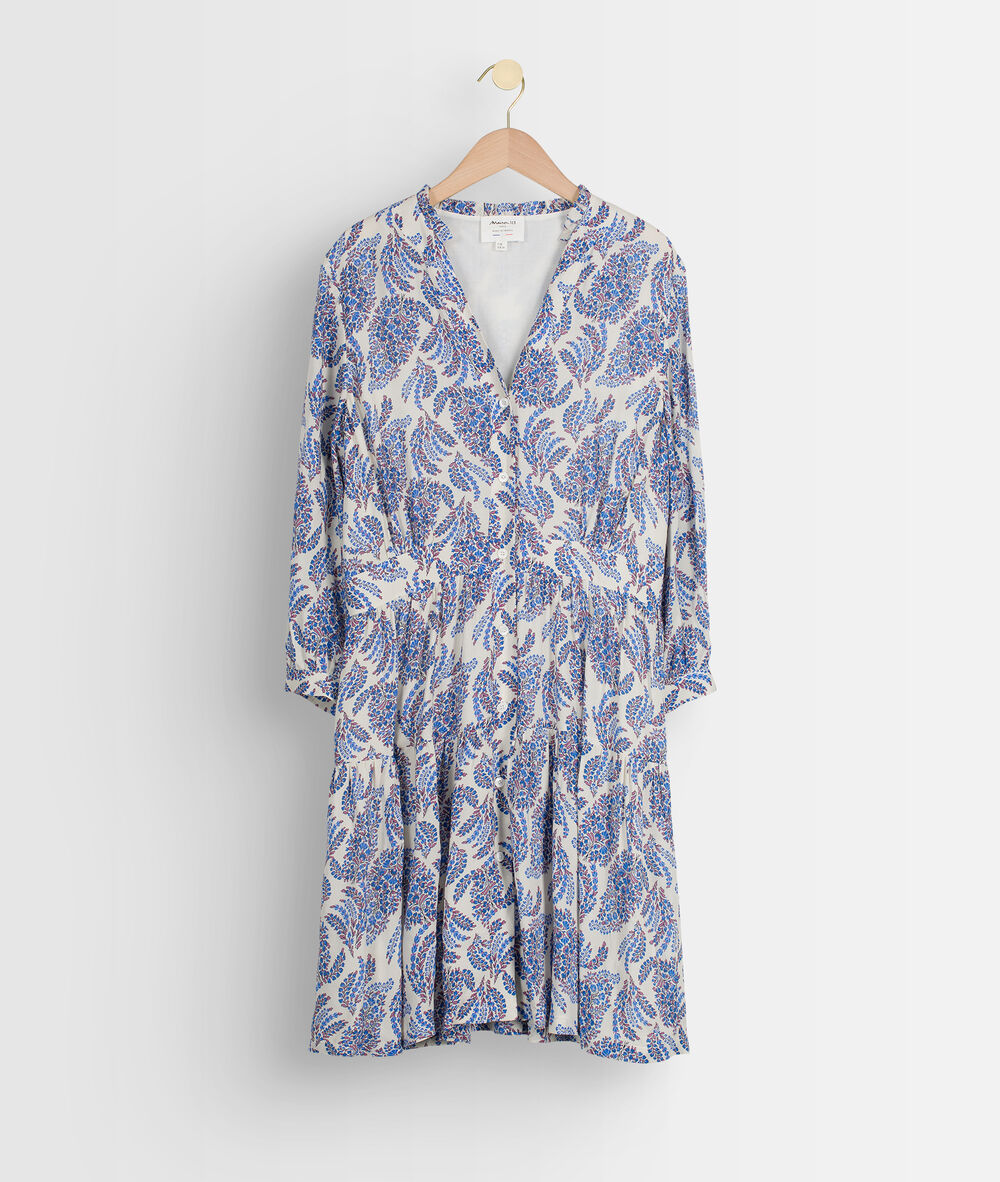 Kleid vergissmeinnicht-print lovely myosotis.