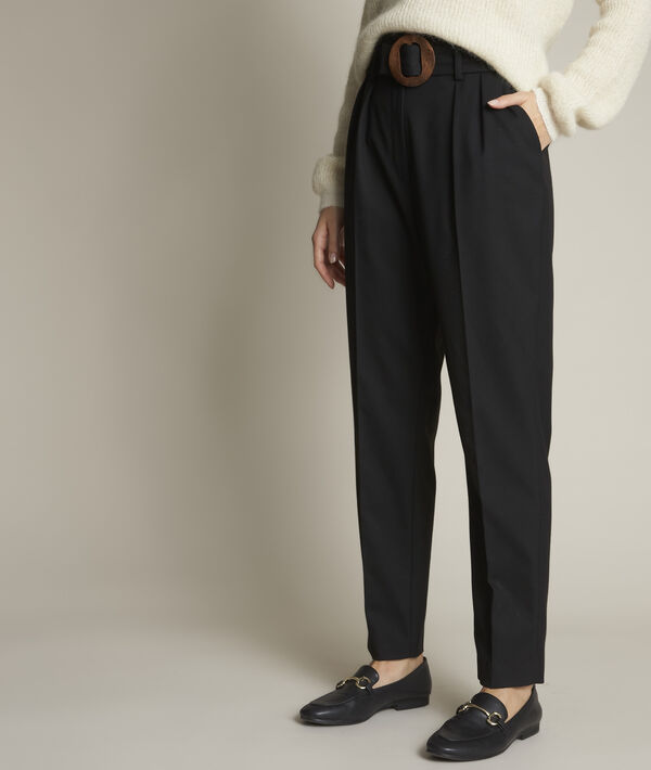 Pantalon paperbag Iris | 1-2-3 Pantalon paperbag Iris PhotoZ | 1-2-3