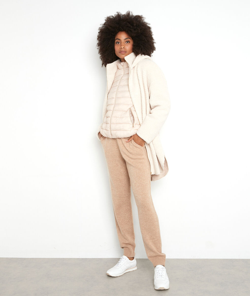 Doudoune fine en nylon beige Olivia | 1-2-3 Doudoune fine en nylon beige Olivia PhotoZ | 1-2-3