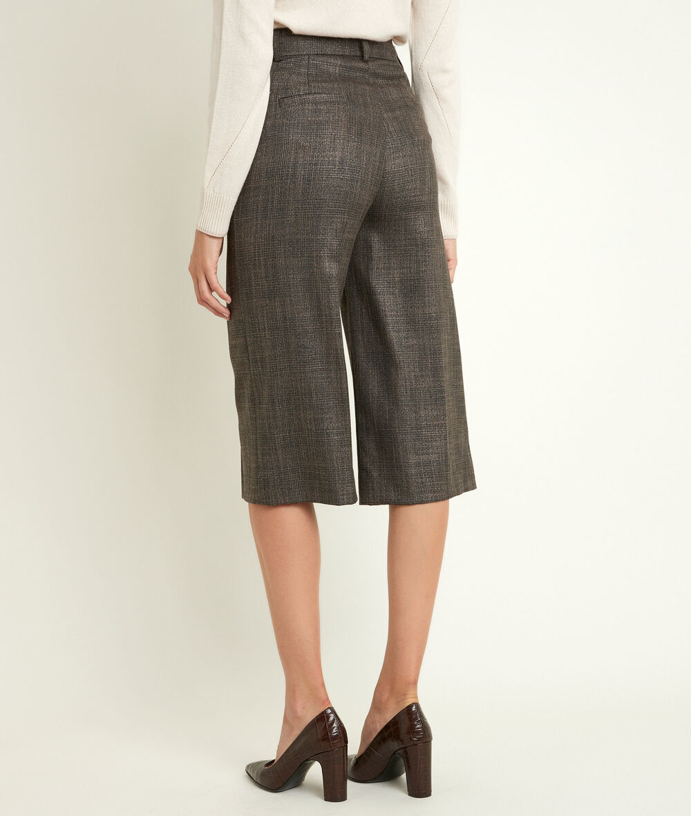 Jupe culotte à carreaux monica chine moyen.
