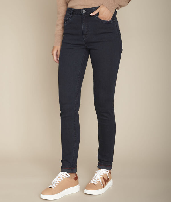 L'élégant push-up : jean slim blue black Salima | 1-2-3 L'élégant push-up : jean slim blue black Salima PhotoZ | 1-2-3