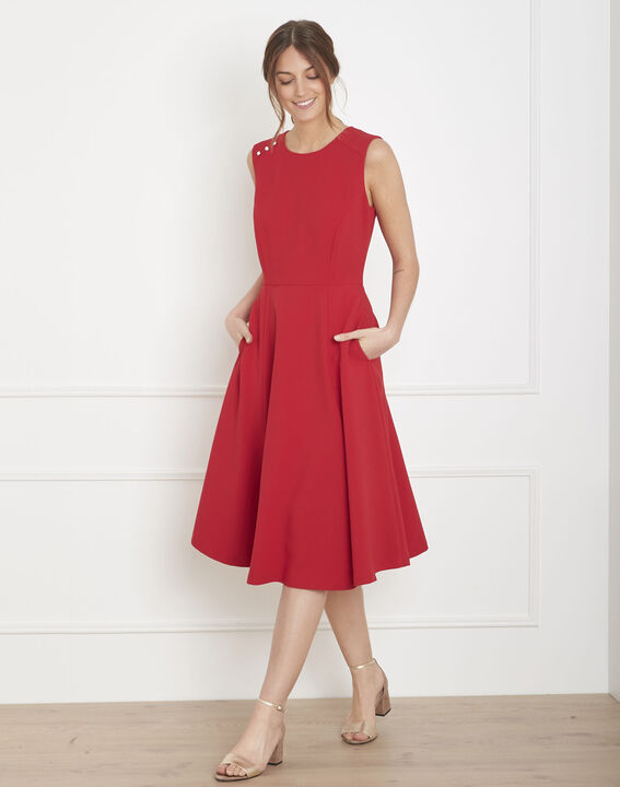 Robe rouge dansante Hacena | 1-2-3 Robe rouge dansante Hacena PhotoZ | 1-2-3
