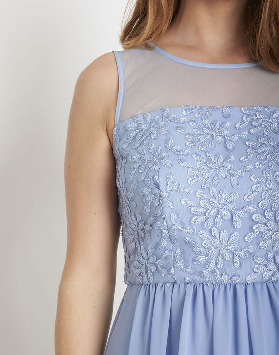 Robe bleu ciel en dentelle Hilda | 1-2-3 Robe bleu ciel en dentelle Hilda PhotoZ | 1-2-3