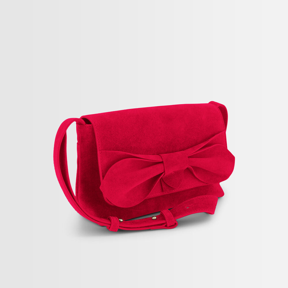 Sac en cuir rouge dolly rouge.