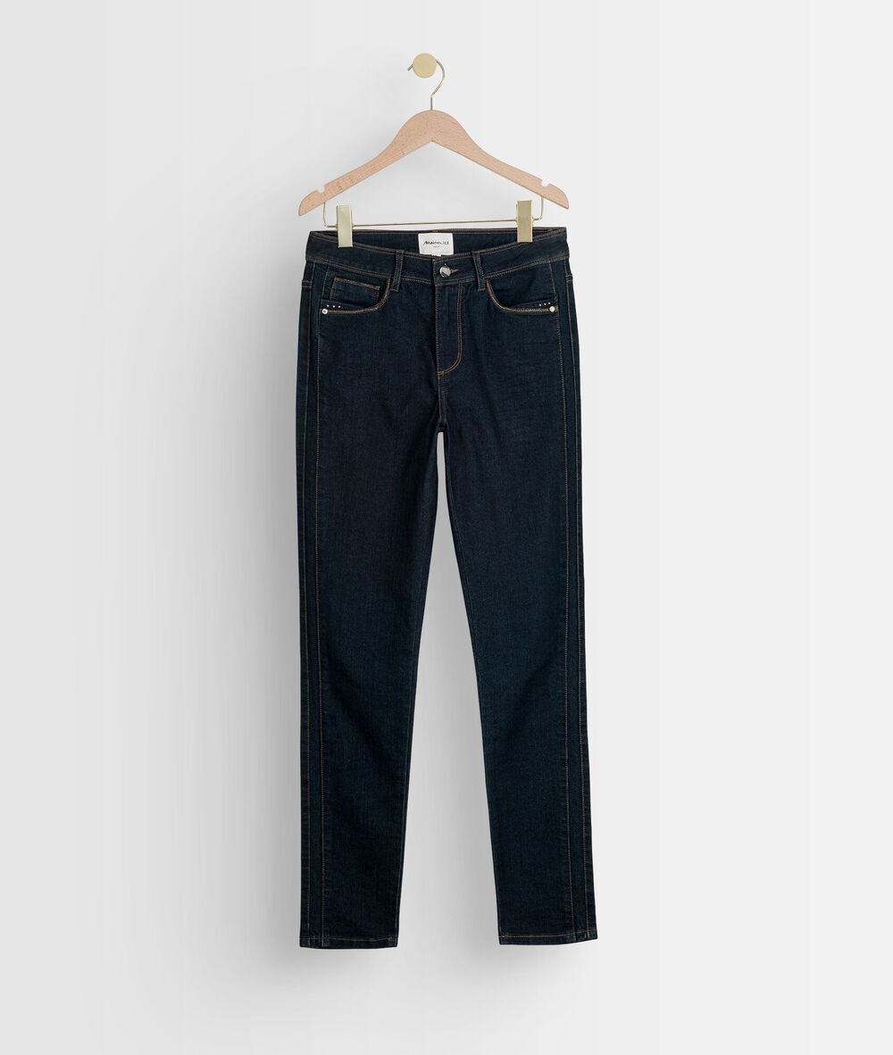 L'iconique slim jean lurex paola rinse.