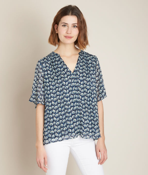 Blouse imprimée Emma | 1-2-3 Blouse imprimée Emma PhotoZ | 1-2-3