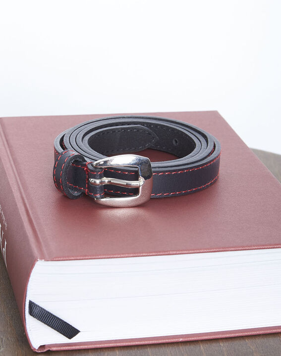 Ceinture en cuir fine Aka | 1-2-3 Ceinture en cuir fine Aka PhotoZ | 1-2-3