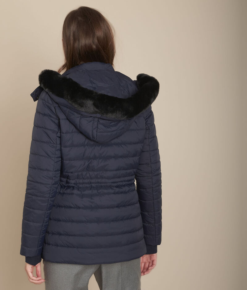 Doudoune courte marine sorona® dupont™ leila marine.