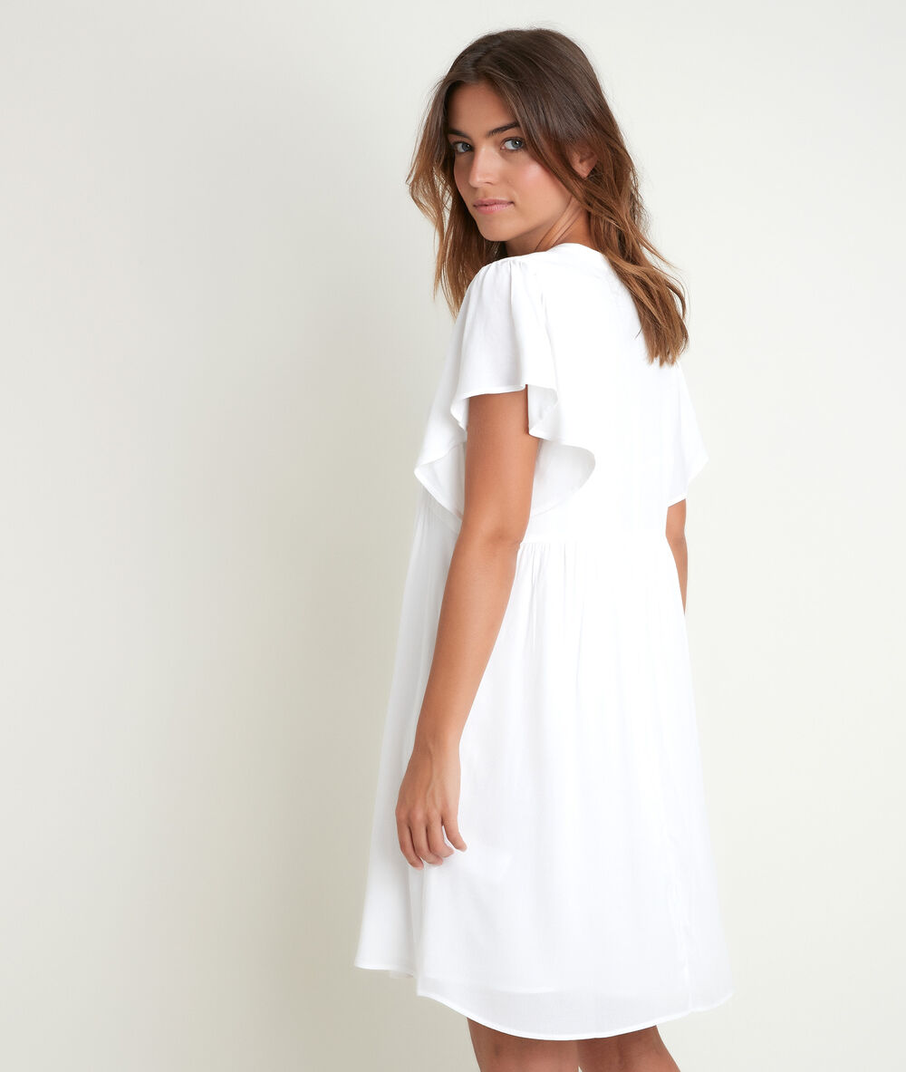 Robe fluide callo ecru.
