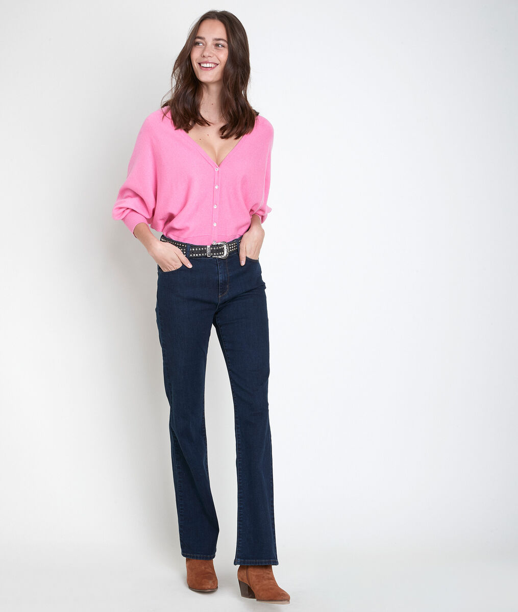 Gilet en polyamide recyclé rose Aldo | 1-2-3 Gilet en polyamide recyclé rose Aldo PhotoZ | 1-2-3