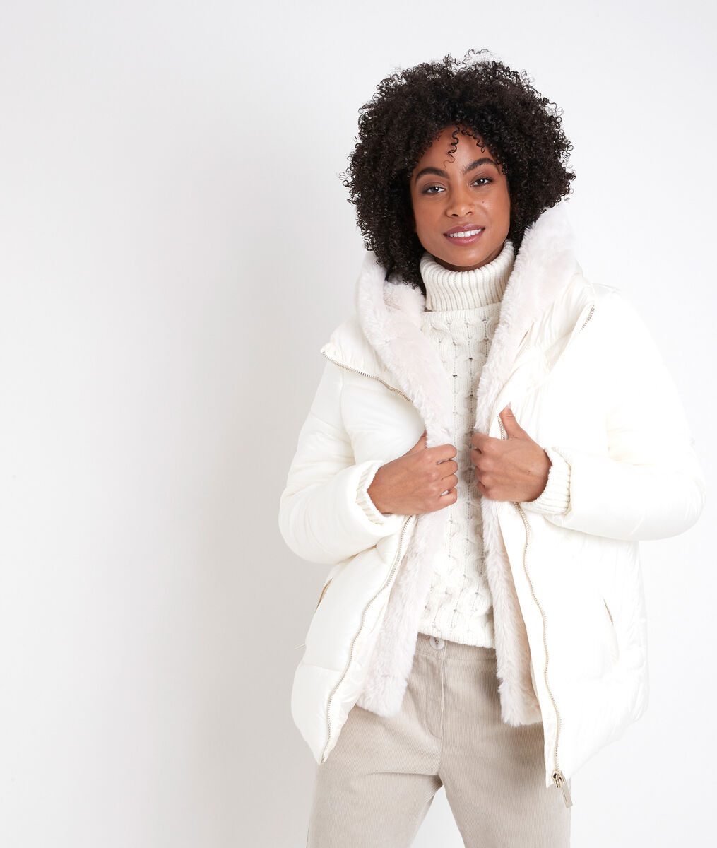 Doudoune courte fausse fourrure Baiko | 1-2-3 Doudoune courte fausse fourrure Baiko PhotoZ | 1-2-3